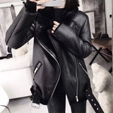 2022 Winter Coats Women Thick Faux Leather Fur Sheepskin Coat Female Fur Leather Jacket Aviator Jacket Casaco