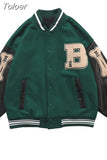 Coats Men's spring jacket Hip Hop Color Block Jackets women Harajuku Streetwear 2023 Women's spring jacket New