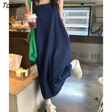 Dresses Women Minimalist Pure Retro Design All-match Sleeveless Summer Midi Vestidos Casual Trendy Japanese Style