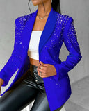 New Fashion Casual Beads Small Suit Women's