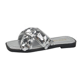 Cold Slippers Women 2025 New Summer Wearing Fairy Style High-End Fashion 100 With Skirt Flat Bottom