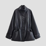 Spring Long Sleeve Water Drill Decoration Short Rough Spinning Ring Velvet Jacket Mini Skirt Suit