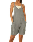 Women's Ebay Explosion Zipper Pocket Slings Shorts Trousers