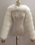 Fashion Fake Fur Long Sleeve