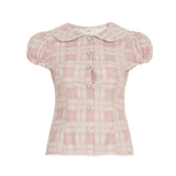Design Style Buckle Shirt 2025 Summer Babes Ancient Early Slimming Leisure New