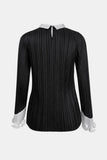 Lettuce Trim Accordion Pleated