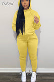 Women's Sporty Tracksuit Autumn Winter Plush Warm Hooded Long Sleeve Hoodie and High Waist Sweatpant Matching Outfit 2 Piece