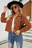 Button Down Jacket with Breast