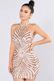 Sexy Sequins Sleeveless Bodycon Party