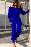 Formal Puff Sleeve Top and Matching Pants 2PC