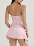 Cute Strapless Corset Party Mini