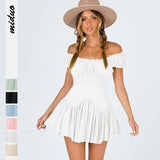 Summer Plain Fashion Wear Elegant French