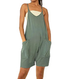 Women's Ebay Explosion Zipper Pocket Slings Shorts Trousers