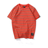 Fashion Brand Male T Shirts Summer Men's Cotton Short Sleeve T Shirt Hip Hop Streetwear T-Shirt