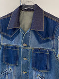 Streetwear Denim Vest For Women Lapel Sleeveless Patchwork Pockets Solid Casual Vests Female Clothing Summer