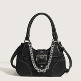 Pu Leather Y2K Crossbody Bag-Outfit
