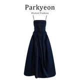 Year's Popular Super-Good Dress Summer French Temperament Exquisite Sling Princess
