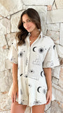 Toloer Summer New Hot Style Casual Simple Wide Leg Casual Short