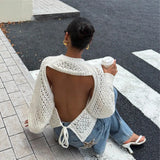 And Winter Must Be Loose Zebra Knitted Sweater
