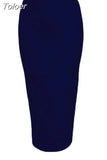 Skirts Womens 2023 Summer Sexy Bandage Pencil Skirt Woman Clothes Plus Size Fashion Harajuku Vintage Elastic Ladies