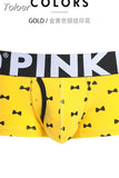 Fashion Printing Cotton Man Short Straight Angle Underpants boxer boxershorts men underwear boxers cuecas panties