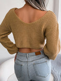 Front Long Sleeve Cropped