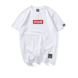 Fashion Men T-Shirts Hip Hop Short Sleeve Summer Casual Street Men's T Shirt Male Letter Print Tee Shirt