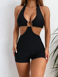Toloer Single Swit 2023 Sexy Big Steel Ms Ms One One Piece Swimsuit Wear B252W-Outfit