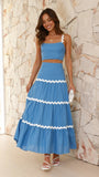 Toloer Summer New Simple Sexy Corrugated