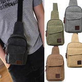 Men Canvas Satchel Casual Cross Body Handbag Messenger Shoulder Bag Men's bag for Outdoor,