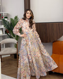 Retro Print Heavy Lifting Nail Bead Dress Set Two-Piece Top Plus Long