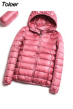 Philosophy winter Down jacket women 90% duck down coat Ultra Light warm Female Portable plus size down jacket