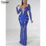 Clothing Vestidos Turtleneck Dress Autumn 2023 New Year Activity Dresses V-neck Sequin Long Skirt Night Female Slim