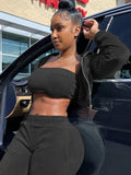 3 Piece Pants Set Hoody