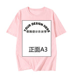 Pattern Printed T-Shirt Small Batch Order Stable Short Sleeve Top