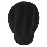 Women Casual Solid Round Dome Berets Hat New Round Dome Temperament Fashion Tide All-match Spring Autumn 2023