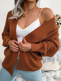 Open Front Dolman Sleeve
