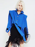 2023 Autumn Women's Coat New Fashion Turn-down Collar Solid Color Single Breasted Long Sleeve Outerwear Female Tide