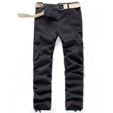 New Men Cargo Pants Men Multi Pockets Pants Military Camouflage Track Pants Trousers Mens Elastic Waist