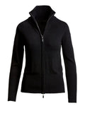 Turtleneck Sweater Women Autumn Winter Warm Jumper Long Sleeve Top Knitted Cardigan Vintage Korean Fashion Solid Zip Up