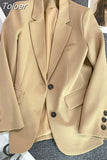 Women Koran Slim Single Breasted Suit Fall Long Sleeve Black Office Ladies Jacket Fashion Designed Female Coat