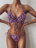 Toloer 2023 New Swimwear Bikini Ladies Split Print Bikini Swimwear Women-Outfit