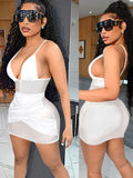 Sexy Straps See Through Bandage Mini
