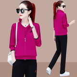 2020 New Women Clothing 3 Piece Set Women Plus Size Oversized Autumn Suit Tracksuits Lounge Wear Female Top And