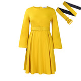 With Belt African Women's Clothing 2025 Autumn And Winter 2025 New Long-Sleeved Elegant Collar