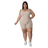 And American Plus Size Ribbed Sleeveless