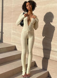 Casual Button Up Long Sleeve Slim