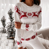 Unisex Christmas Sweater Santa Elf Funny Christmas Slim Jumper Female Autumn Winter Tops Clothing Soft Hot Sale sueters de