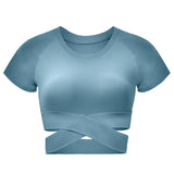 Women Shirts Sexy Sports Top Style Fitness Crop Top Solid Running Shirt Sport Gym Clothes Tank Tops