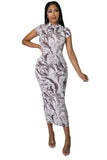 Fashion Print Short Sleeve